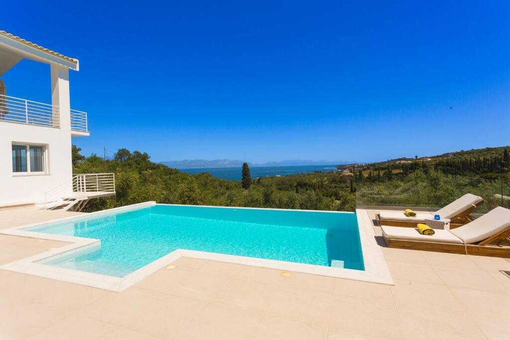 Koroni - Villa Merkouri - Entire Villa With Panoramic View エクステリア 写真